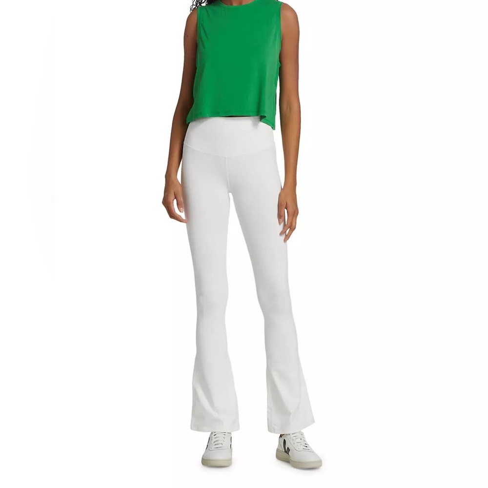 Splits59 Raquel Flare Leggings, White, Size S